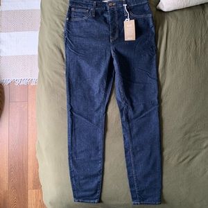 NWT madewell Curvy High-rise Skinny Jean - size 30
